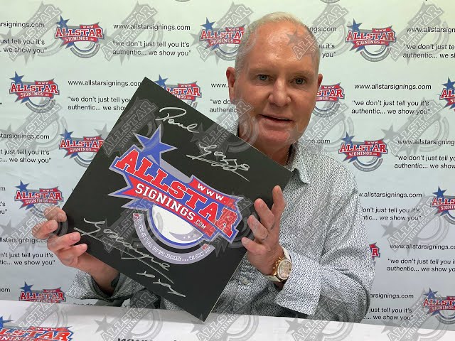 Gazza autograph signing September 2021