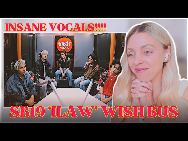 VOCAL HEAVEN!!! SB19 performs "ILAW" LIVE on Wish 107.5 Bus - REACTION!