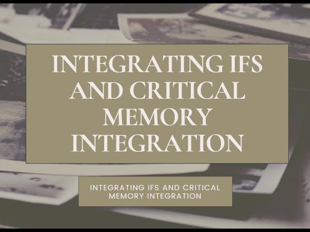 Integrating IFS and Critical Memory Integration (CMI™)