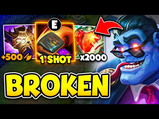 THE MOST UNFAIR DR. MUNDO BUILD IN LEAGUE OF LEGENDS... (ONE SHOT AUTOS)