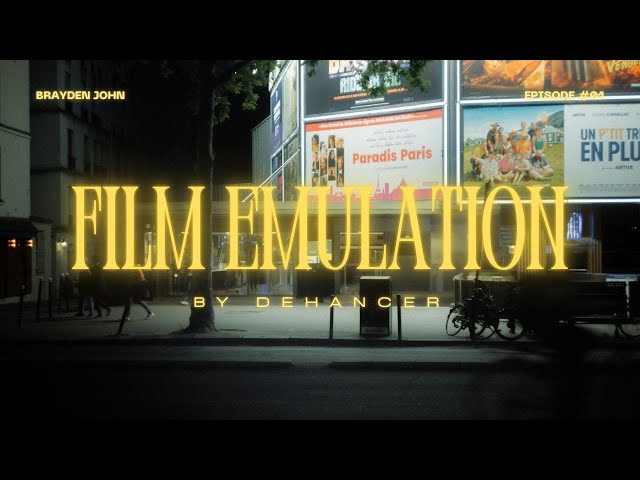 Dehancer Film Emulation | How to get the FILM LOOK