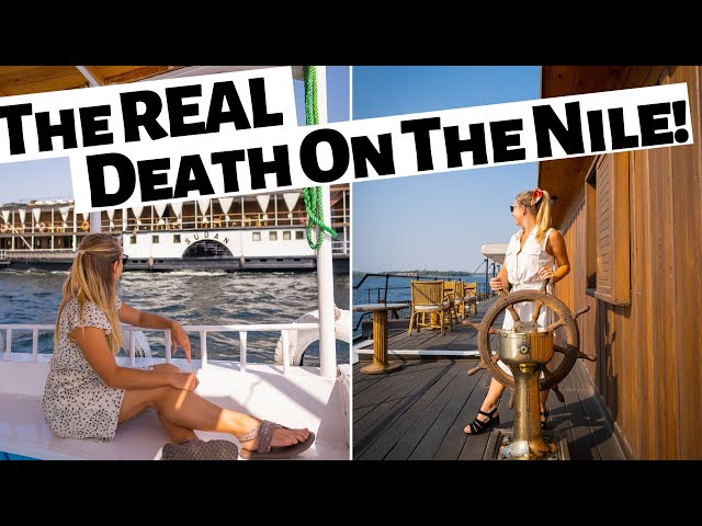 Cruising the Nile River on a 100 Year Old Steamer! | Egypt Trip Luxor to Aswan