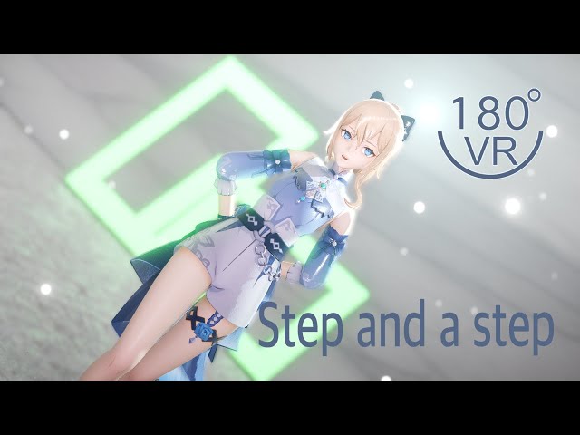 【VR180 Shorts】【Jean(Sea Breeze Dandelion)】Step and a step【Genshin Impact MMD】