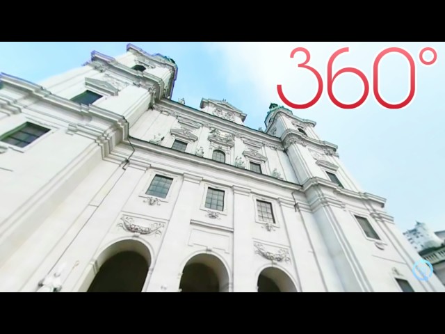 Salzburg 360° VR Austria old town city sightseeing