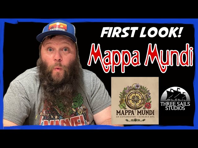 First Look! Mappa Mundi. An Exploration & Ecology RPG