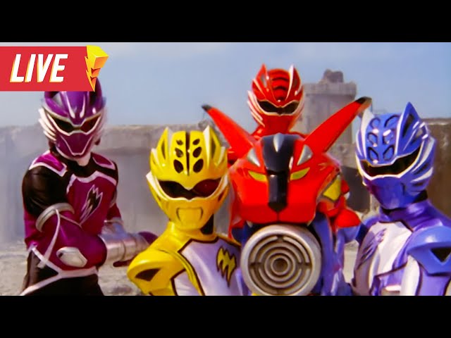 Power Rangers Jungle Fury 🔴 LIVE 24/7 | Power Rangers Official