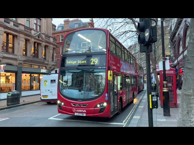 London Relaxing early Morning Walking Tour | West End London Street Walk