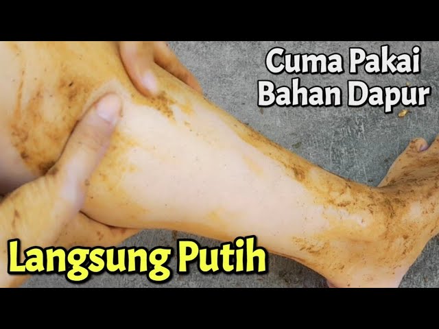 CARA AGAR KULIT CEPAT PUTIH DALAM 1 MINGGU / CARA AGAR KULIT PUTIH PERMANEN / DIY SCRUB BADAN