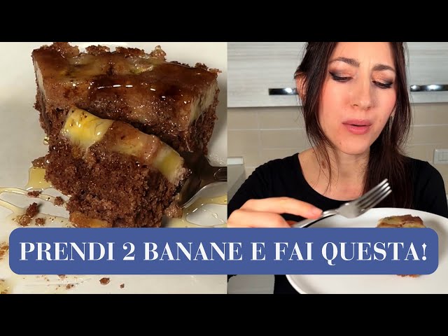 Prendi 2 BANANE e fai questa..!! - (Ricetta SENZA GLUTINE)