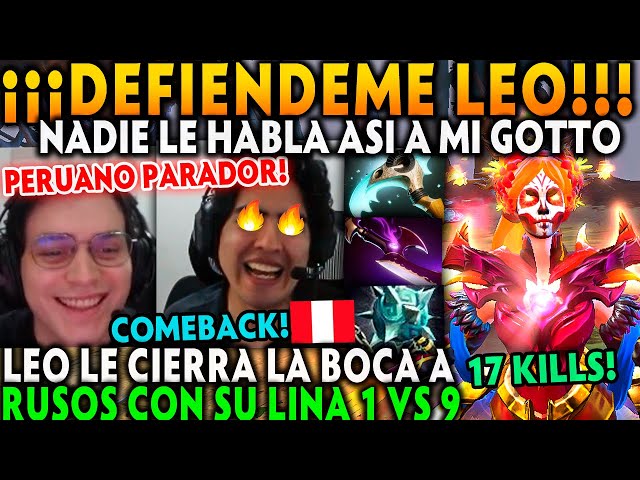 😲Rusos CREIAN q todos los PERUANOS eran BAJOS al ver al GYRO de Matthew pero Leo les CIERRA LA BOCA!