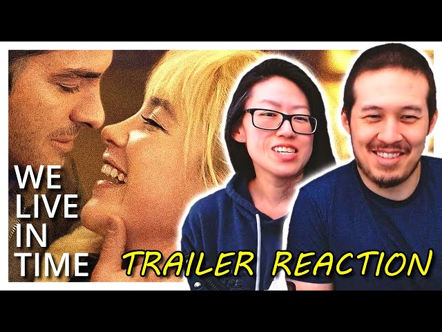 We Live in Time Official Trailer | Couples first time watching REACTION!!