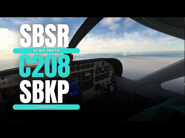 [LIVE] FLIGTH SIMULATOR  -SÃO JOSE DO RIO PRETO ✈️ CAMPINAS IVAO #msfs2020 #xplane  #simulator 2024