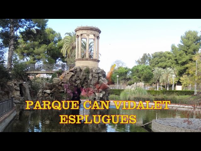 PARQUE CAN VIDALET DE ESPLUGUES DE LLOBREGAT EN  360º  (BARCELONA -  ESPAÑA)