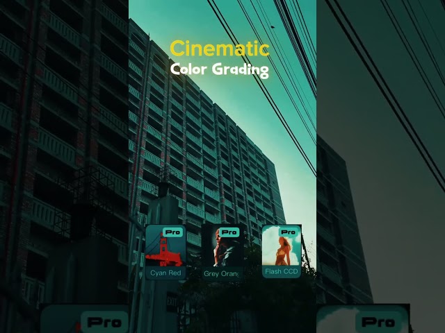 Cinematic Color Grading #capcut #video #eating