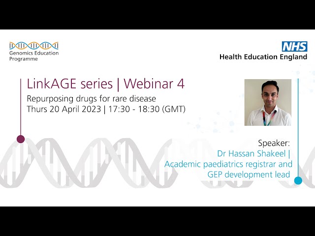 Repurposing drugs for rare disease (a LinkAGE webinar)