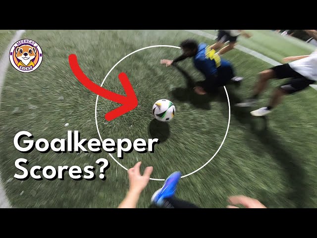 I Played On the White Team & SCORED As A Goalkeeper?! | Football Goals & Tips | 6 vs 6 Futsal POV