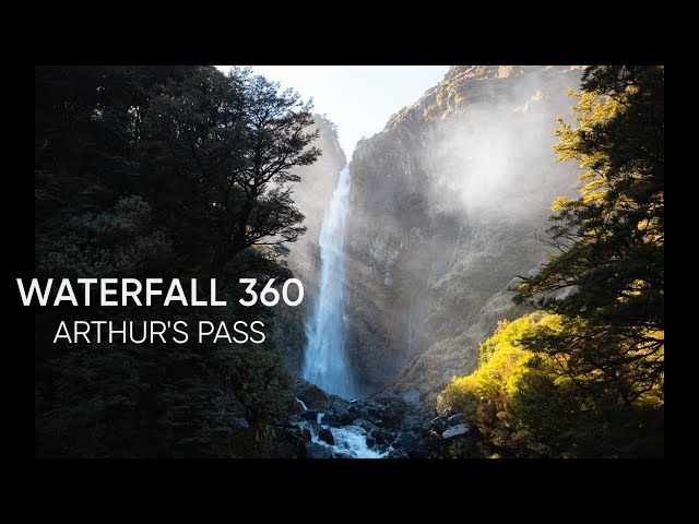 ARTHUR'S PASS WATERFALL 360 - NEW ZEALAND