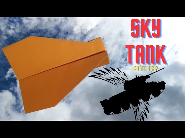 How to Make a Sky Tank Paper Airplane? / Tips for Making Paper Planes