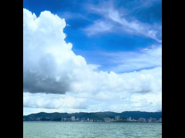 ⛴️ Penang's sea 50-minute video [Healing / Stress relief / Mental and physical stability]