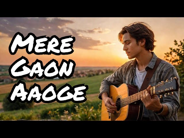 🎵 Mere Gaon Aaoge | Emotional Hindi Song | Heartfelt Poetry & Music