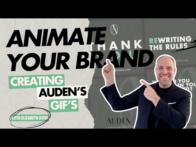 Animate Your Brand - Learn How We Created Auden's GIFs