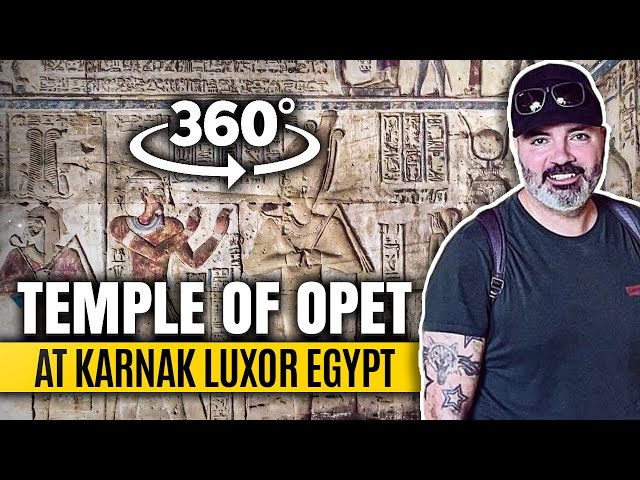 RARLEY Seen Ancient Temple Of Opet at Karnak (360° VR)