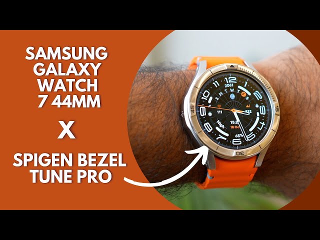 Samsung Galaxy Watch 7 44mm | Spigen Bezel Tune Pro Case