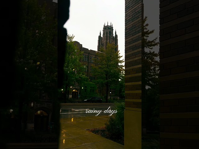 Marquette University | Rainy day