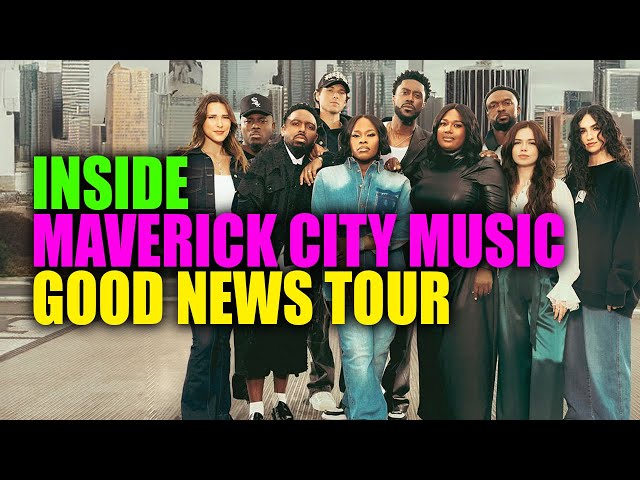 Behind the Scenes of the Good News Tour  Maverick City Music, Chandler Moore, Naomi Raine & More!