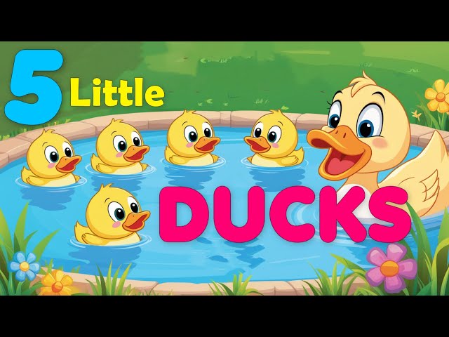 Experience the Magic of 5 Little Ducks in this Brand New Song | Simplexity Kids