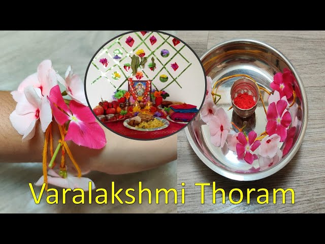 9 flowers 9 knots thoram|How to make thoram| #diwalidecoration  #decoration #DIY home decor