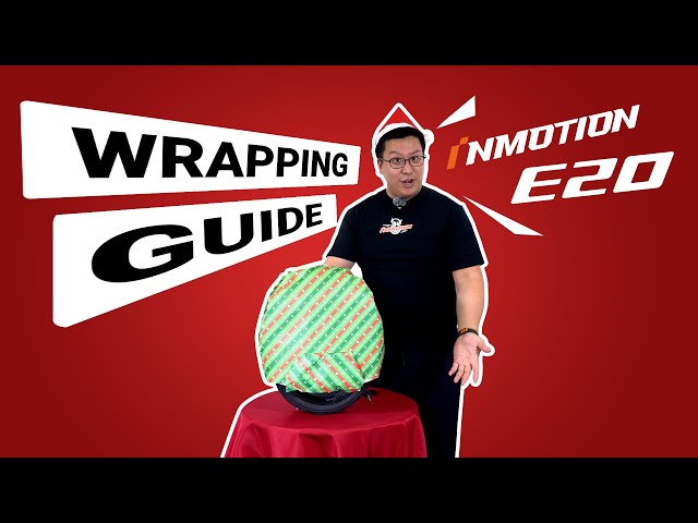 How to Wrap an  E20 for the Holidays