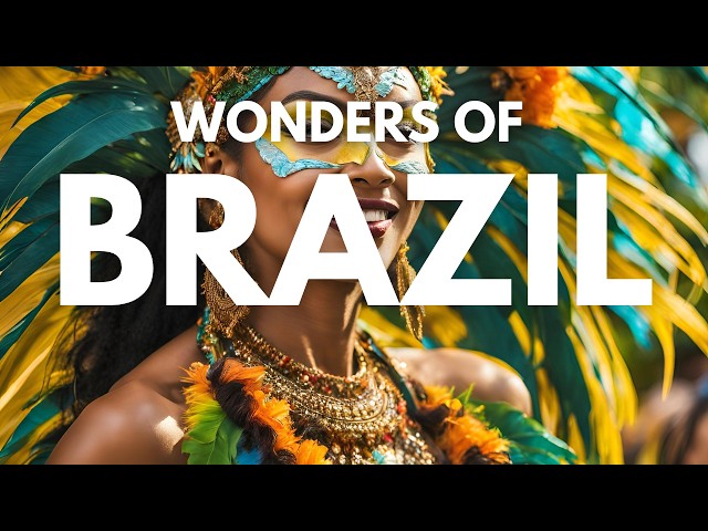 🇧🇷 Wonders of Brazil 🇧🇷 The Most Amazing Places in Brazil 🇧🇷 Travel Video 2025