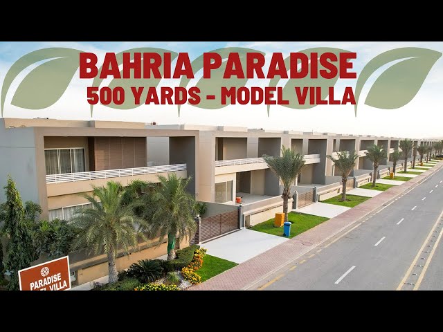 Bahria Paradise 500 Yards Model Villa, Karachi