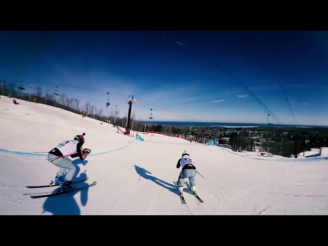 360VR World Cup Ski Cross Race