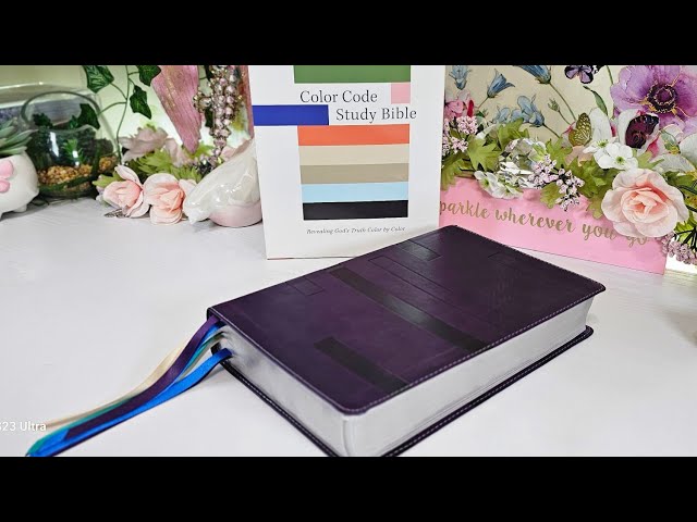 NKJV Color  Code Study Bible Review From Thomas Nelson @catwoods5499 @thomasnelsoninc