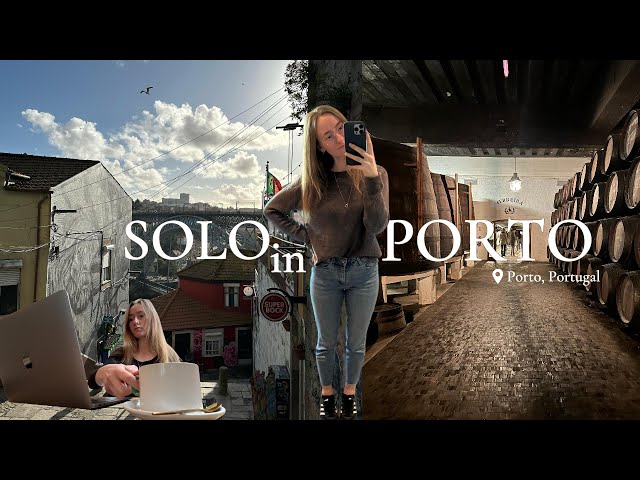 solo travel in Porto // alone time between jobs, getting followed & my walking tour