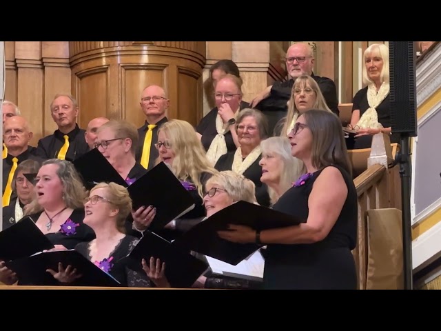 Six Choirs”Stafford Military Wives Choir” singing “Human”