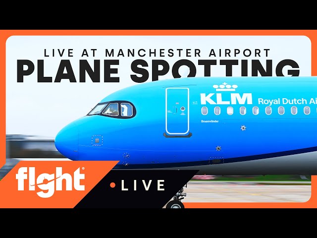 ♦️ LIVE Manchester Airport Plane Spotting - 23/01/25