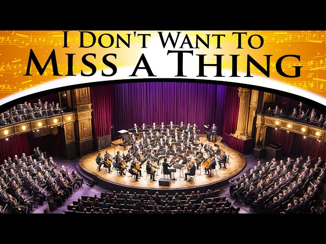 Aerosmith - I Don't Want To Miss A Thing | Epic Orchestra