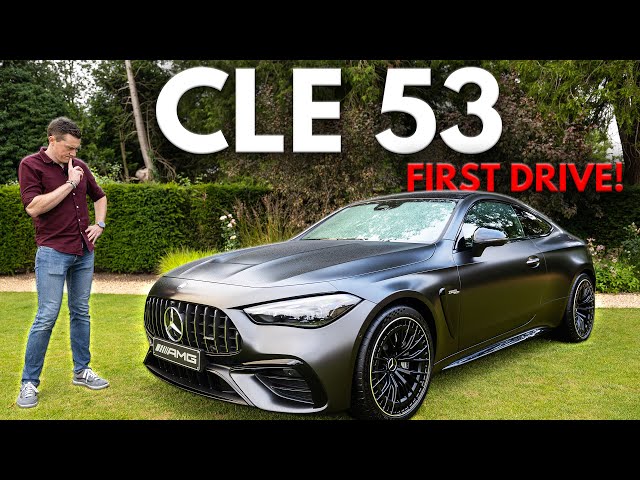 Mercedes AMG CLE 53 Coupé REVIEW! | Start Up Sound, Launch & Drive!