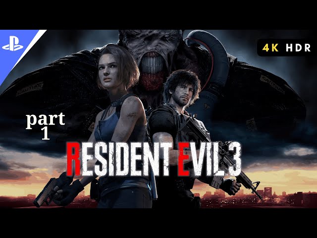 Resident Evil 3 Remake Gameplay Part 1 - The Gorgeous Jill Valentine