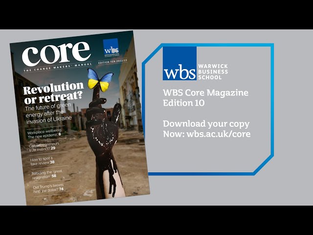 WBS Core magazine - edition ten out now