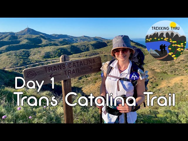 TRANS CATALINA TRAIL DAY 1 -  Avalon - Blackjack Campground