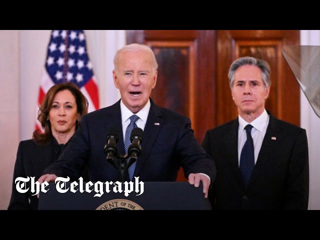 In full: Biden makes statement on Israel-Hamas ceasefire agreement