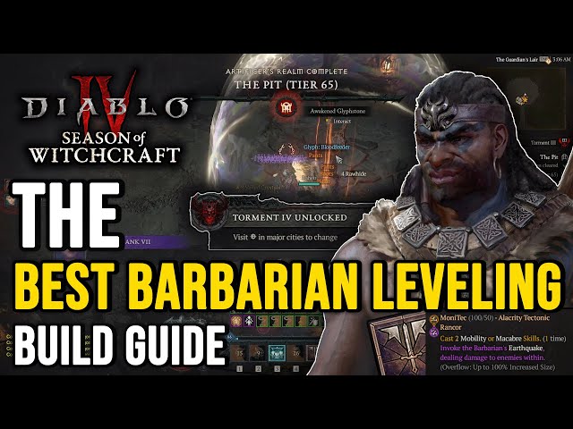 *NEW Best* Lunging Strike Earthquake Barbarian Build Guide - Diablo 4 S7