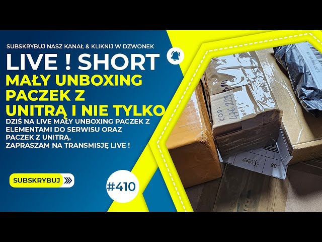 #410 Mały UnBoxing Paczek Z elektroniką #radio #audio #electronics #retro #service #short #shorts