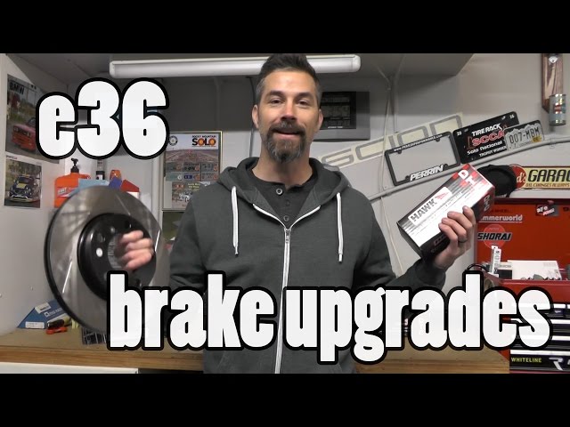 e36 brake upgrade - Stoptech & Hawk goodies