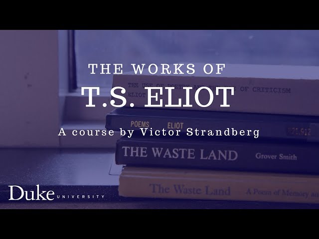 The Works of T.S. Eliot 09: Gerontion