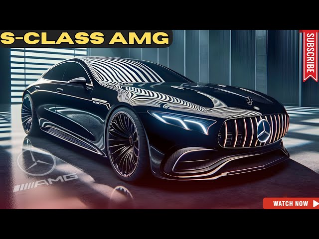 2025 Mercedes S Class AMG Coupe REVEAL - Luxurious and Fast!